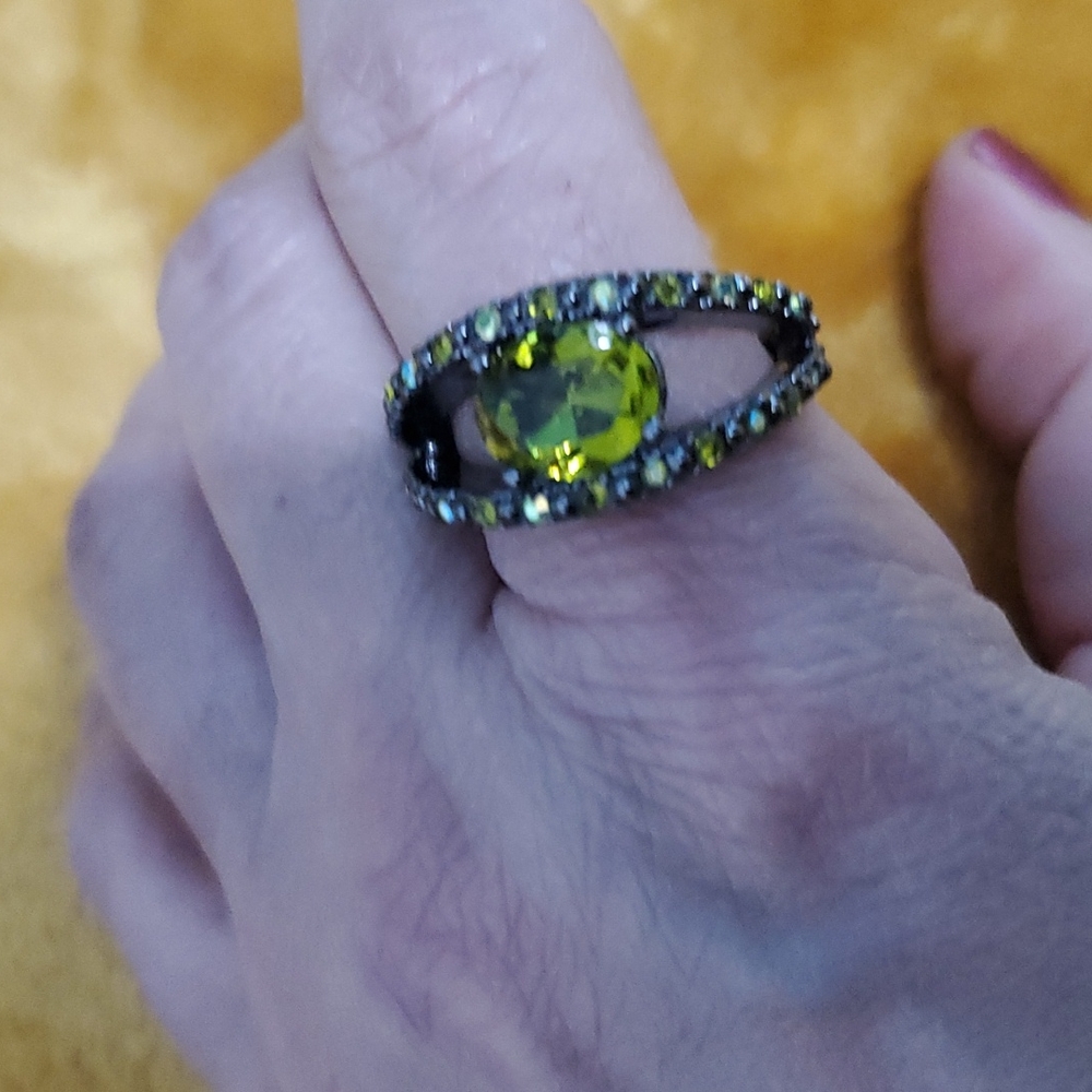 Yellow Stone Ring - image 4